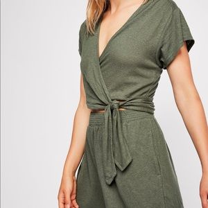 Free People Fauna Knit Romper XS